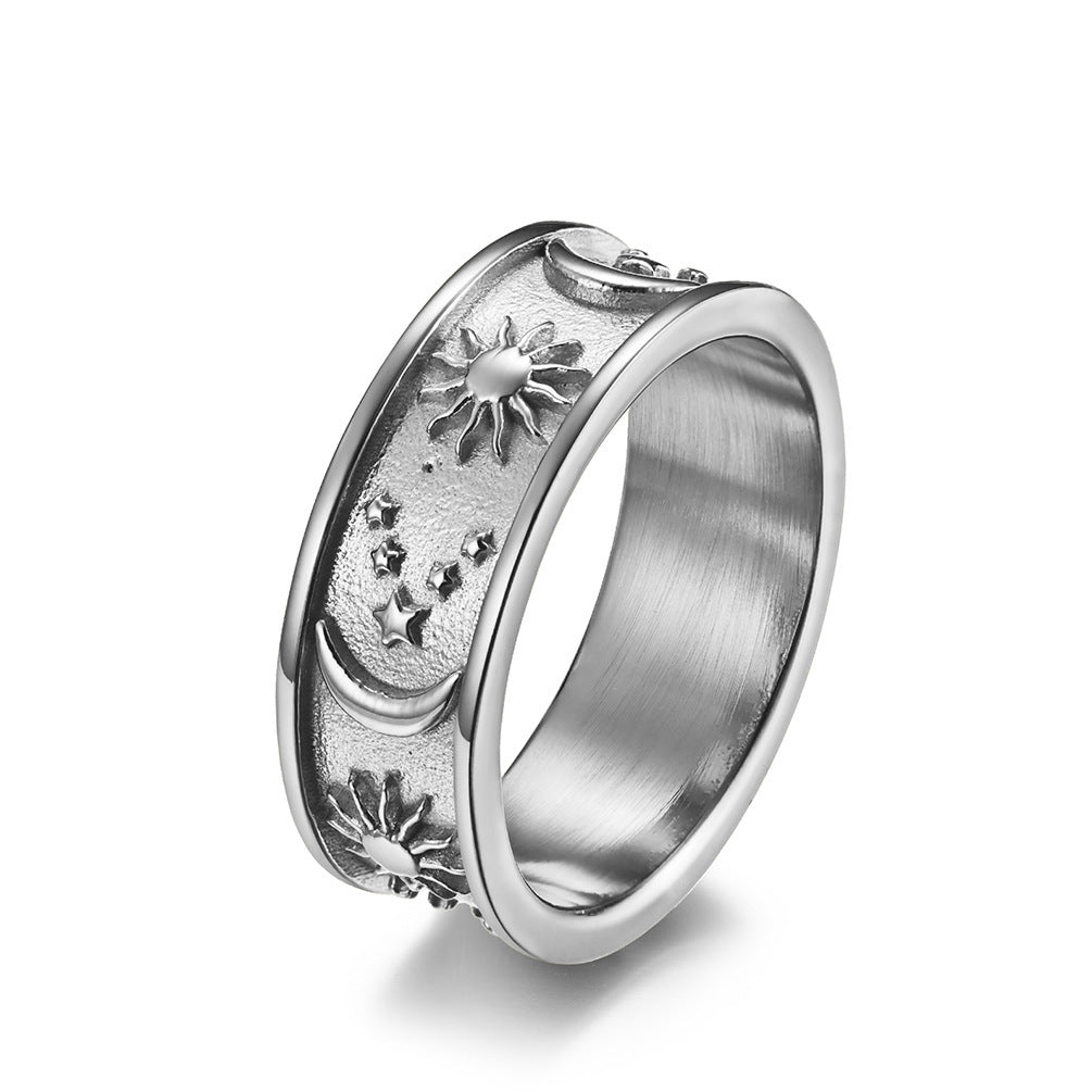 Celestial Titanium Steel Ring