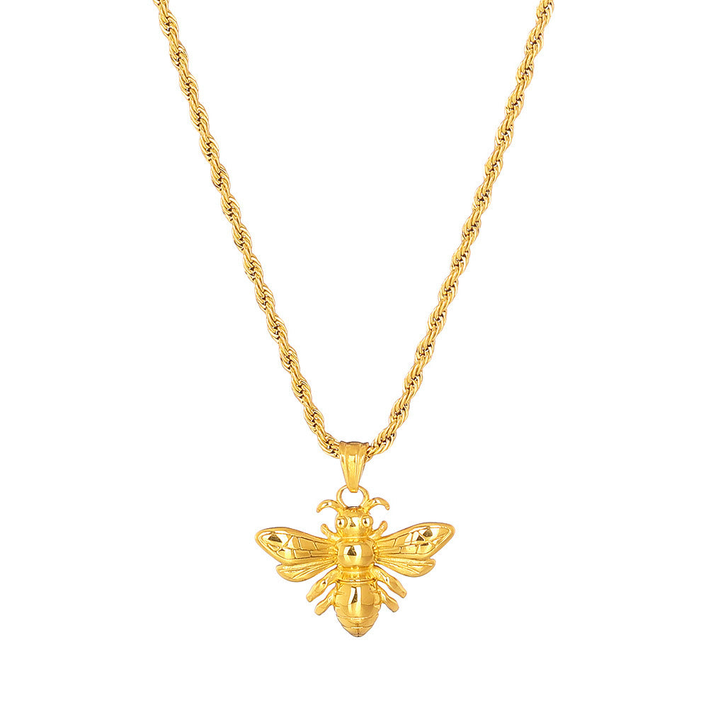 "Bee Beautiful" - Titanium Steel Necklace