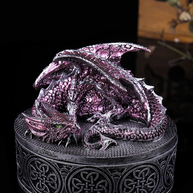 Vintage Dragon Jewelry Box