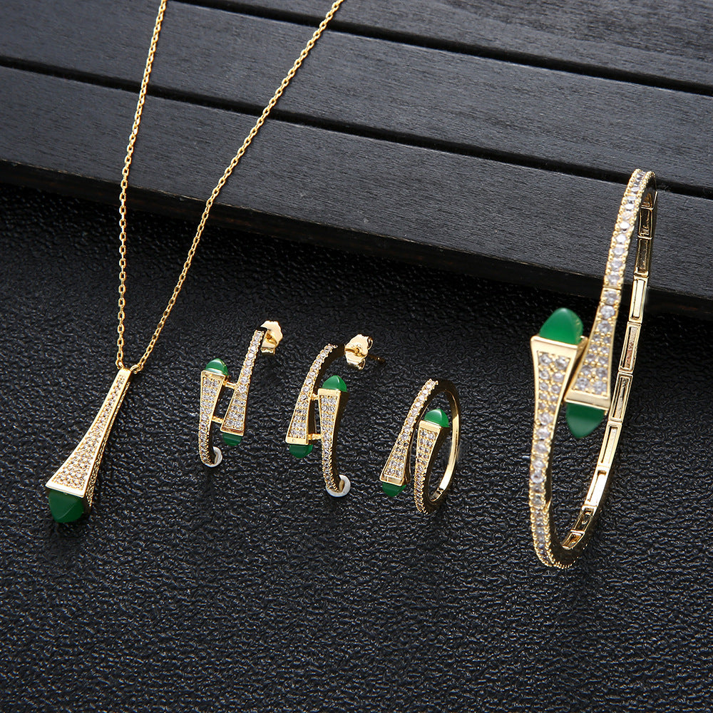 "Nights of Egypt" - Vintage Wrap-around Jewelry Set