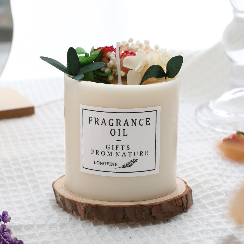 Dried Flowers - Aroma Therapy Candles