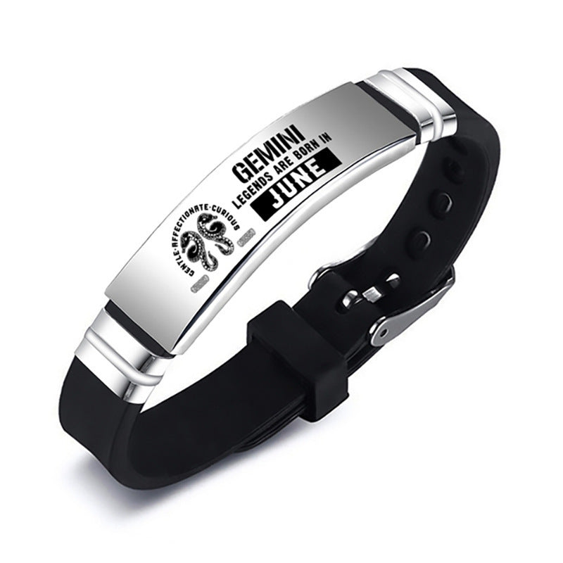 "What's your Zodiac?" - Stainless Steel Bracelet for Women and Men