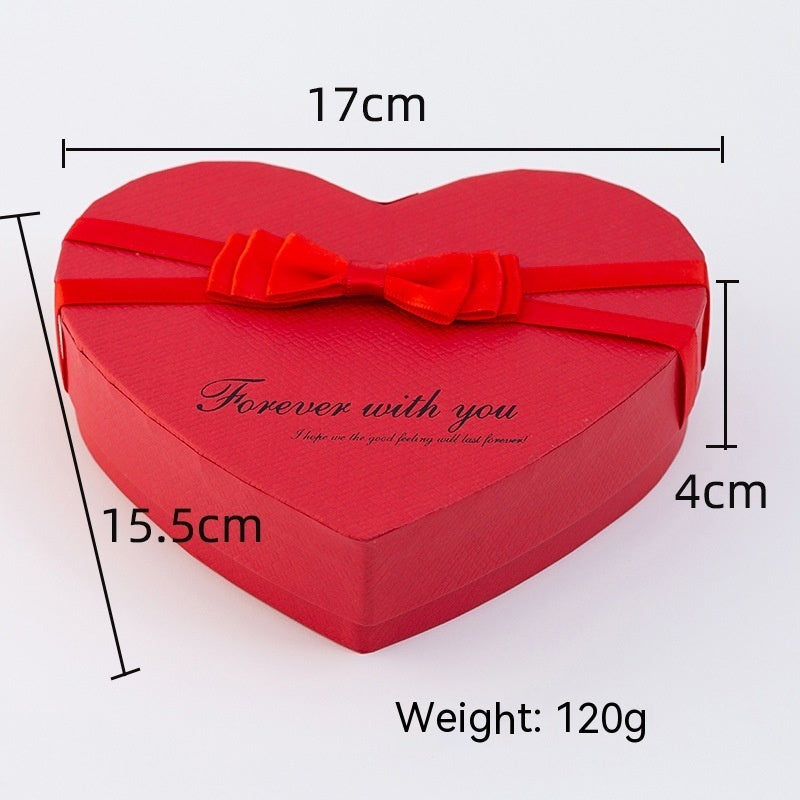 Teddy Bear Heart-shaped Rose Soap Gift Box