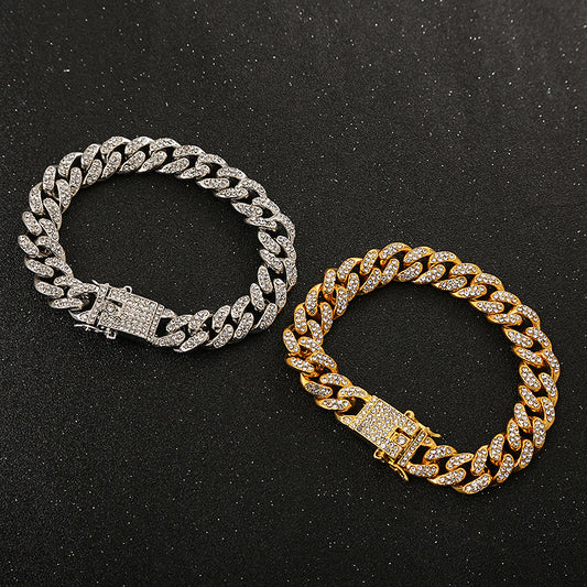 Silver Cuban Link Bracelet