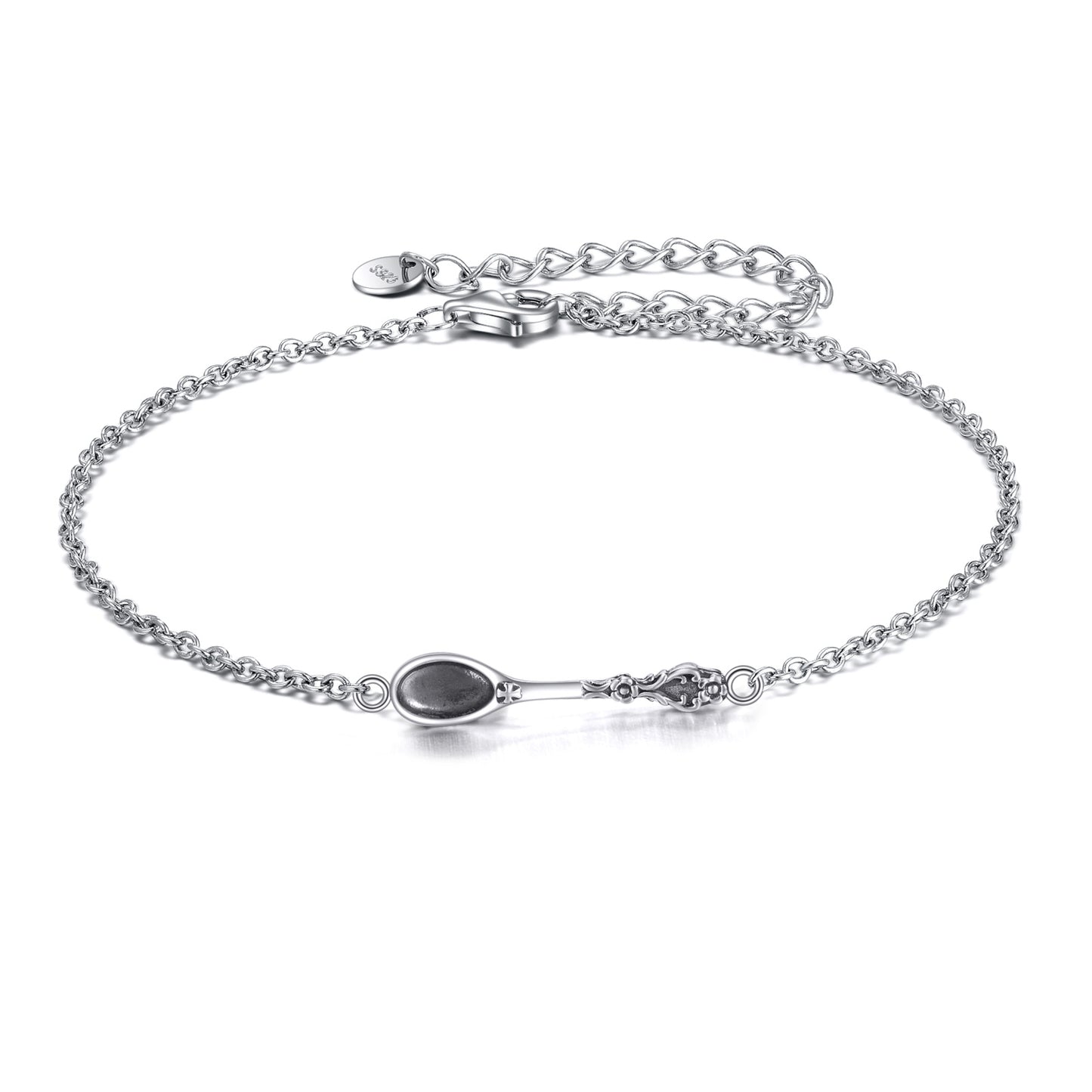 "Silver Spoon" - Vintage Sterling Silver Bracelet