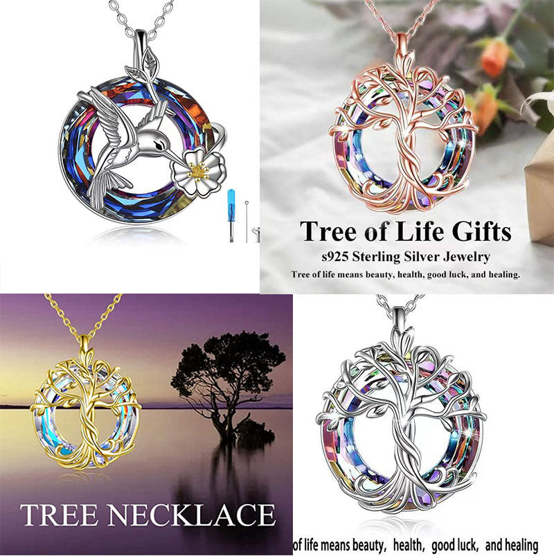 Hollow Tree Of Life Necklace