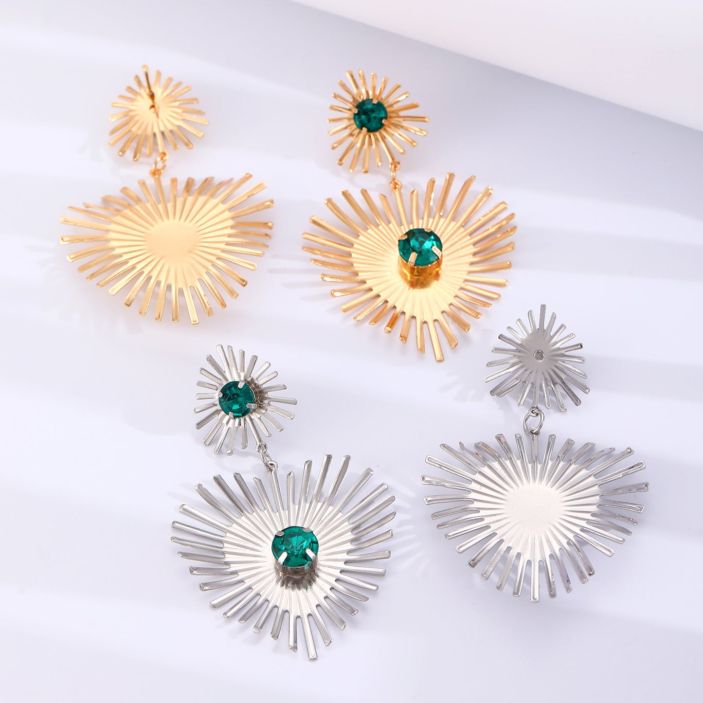"Boho Sunshine" - Bohemian Statement Earrings