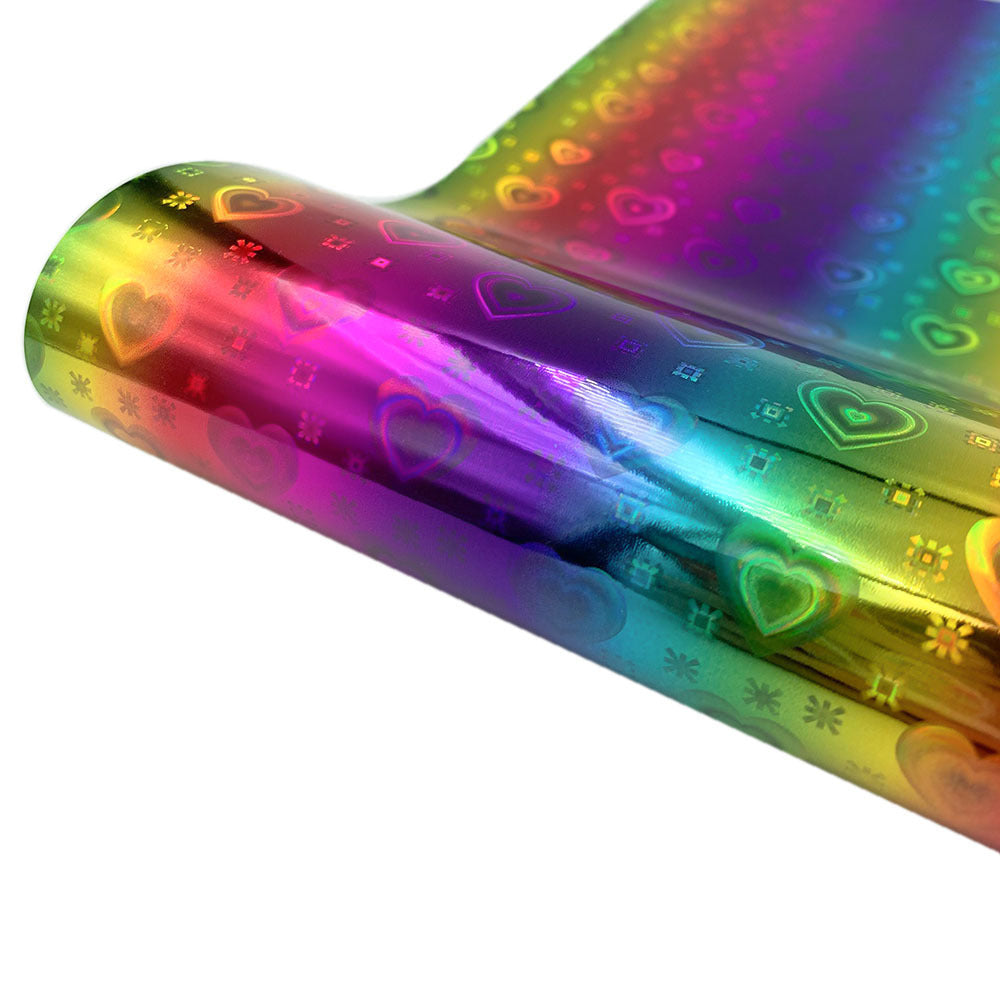 Magical Laser Rainbow Self-adhesive Decorative Film