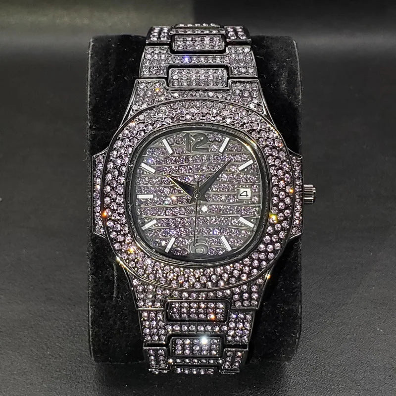 Full Diamond Alloy Watch