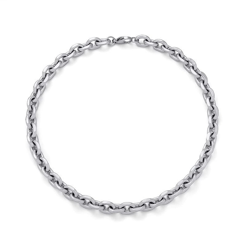 Handmade Versatile Stainless Steel Cuban Necklace