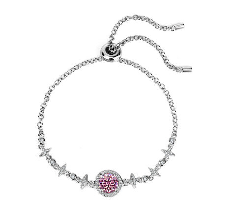 "Solo Star" - Simulated Diamond Bracelet