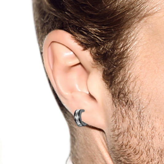 Electric Titanium Steel Stud Earring