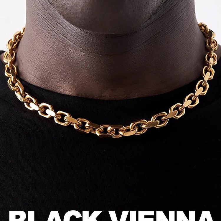 Handmade Versatile Stainless Steel Cuban Necklace