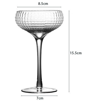 "Crazy Stemmed"-  Cocktail Glass