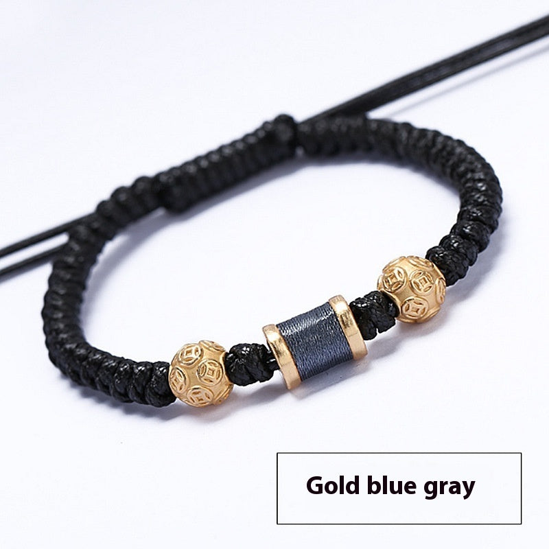 "New Money" - Handwoven Beaded Bracelet