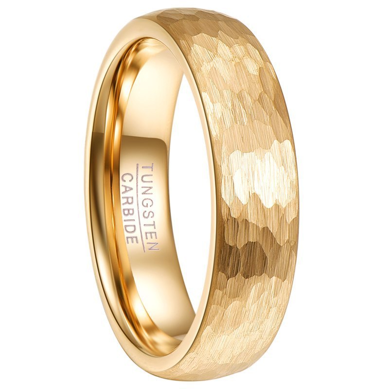 Carved Tungsten Steel Ring