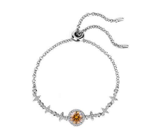 "Solo Star" - Simulated Diamond Bracelet